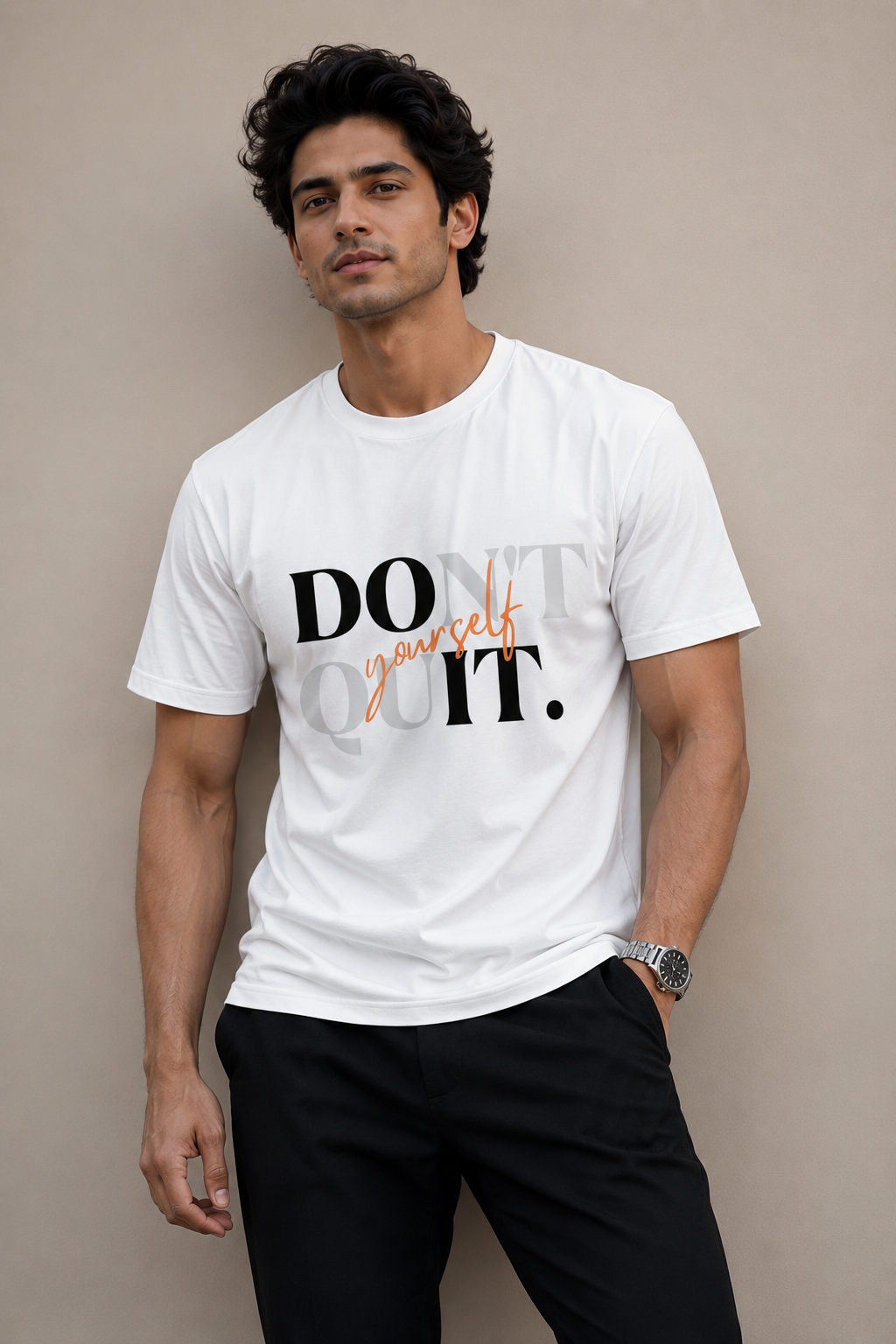 Minimal aesthetic fashion t-shirt for men